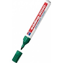 Edding Markör Permanent Kalem Yuvarlak Uçlu 1.5-3 Mm Yeşil 3000 (10 Lu Paket)