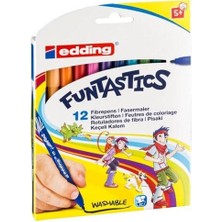  edding keçeli kalem ınce funtastics (12 li set) ed15k1299