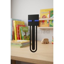 Enderman Ayraç, Minecraft Ayraç, Çocuklar Için Ayraç, Eğlenceli Ayraç - 10CM