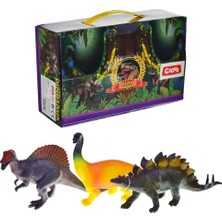 Ctoy Oyuncak Dinazor 666W-247 6 Lı Set