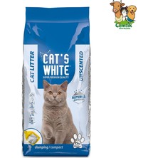 Cat's White Kokusuz 17.6 Lt/15 kg Bentonit Kedi Kumu