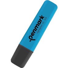 Penmark Neon Fosforlu Kalem (İşaret Kalemi) Cam Göbeği Hs505-06 (10 Lu Paket)