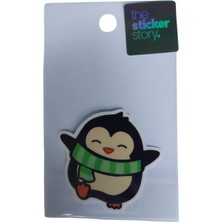 Ekstrafix Yapışkanlı Sudan Etkilenmeyen Sticker The Sticker Story Penguen Tss0179 (1 Adet)