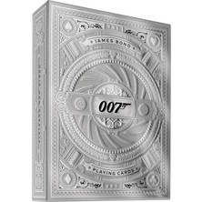 Theory11 James Bond 007 Silver (Gümüş ) Edition  Premium  Oyun Kartı