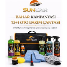 Suncar 13+1 Hediye Oto Temizlik Bahar Çantası
