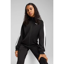 Puma T7 Siyah Genç Spor Ceket (7–16 Yaş) 62989801
