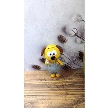 Masal Gurumi Amigurumi Organik Oyunvak Sevimli Köpüş Köpek Oyun Arkadaşı