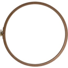 Nurge Ticaret 8mm Vidalı Ağaç Kasnak - No:8 Nakış Kasnağı - 32CM- 8mm