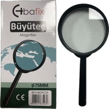Bafix Büyüteç Cam Plastik Çerçeveli 75 Mm Bfx-Bcpc75