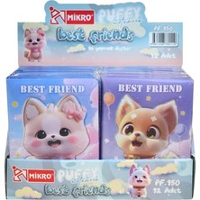 Mikro Not Defteri Puffy Best Friends Pf-150 (Karışık Renk 1 Adet)