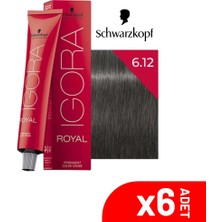 Igora Royal 6-12 Koyu Kumral Sandre Küllü 60ML-6LI