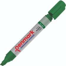 Penmark Permanent Markör Kalem Kesik Uç Yeşil Hs-406 (12 Li Paket)