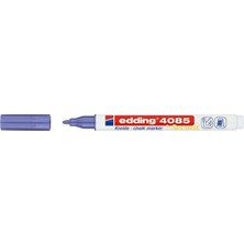 Edding Cam Kalemi 4085 Likit Tebeşir Kalemi (Sıvı Tebeşir) 1-2Mm Metalik Mor (10 Lu Paket)