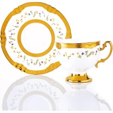 MİEN Mien Karen 6’lı 90 ml Porselen Kahve Fincan Takımı – Şık ve Zarif Türk Kahvesi Seti