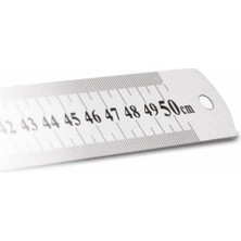 Bafix Çelik Cetvel 50 Cm Bfx-Çc50