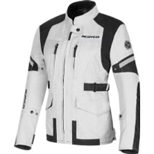 Scoyco JK-122W Kadın Beyaz Uzun Mont