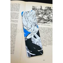 Japon Anime ve Manga Serisi, Dragon Ball, Goku ve Vegeta Kitap Ayracı - 16CM