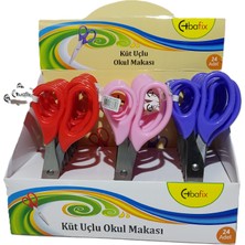 Bafix Okul Makası Küt Uçlu 13,5 Cm Bfx-Sa6850