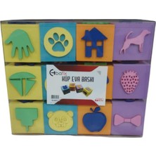 Bafix Küp Eva Baskı (12 Li Paket)