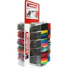 Edding Keçeli Kalem + Roller Kalem Round Display Stand Karışık (560 Lı Set) Ed1200-2185