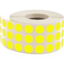 Tanex Nokta Etiketi 10 Mm Sarı 5000 Li Tekli Kutu 103501