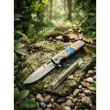 Askerlik Paketi Epoksi Saplı Outdoor Püsküllü 21CM Cakı