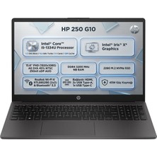Hp 250 G10 Intel Core I5-1334U 12GB 1tb SSD 15.6" Fhd Freedos Laptop, Notebook B39W4AT 005