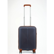 Ground Sirius Gar Kabin Boy Valiz Denim Taba - 10728