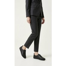 Punto 693110 Hakiki Deri Lastik Bağlı Düz Taban Spor Ayakkabı