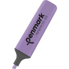 Penmark Pastel Fosforlu Kalem (İşaret Kalemi) Lavanta Hs505-07 (10 Lu Paket)