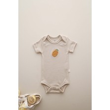 Oh La La Koala Ananas Nakışlı Çıt Çıtlı Body-Zıbın