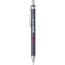 Rotring Versatil Kalem (Mekanik Kurşun Kalem) Tikky Retro Metalik Gri 0.5 Mm 2202567 (12 Li Paket)