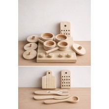 Toytoy Ahşap Oyuncak Mutfak Seti