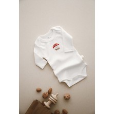 Ohlala Koala Mantar Nakışlı Uzun Kollu Body