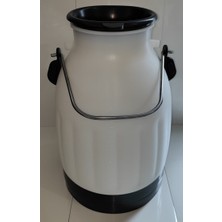 Plastik Süt Güğümü - Polipropilen - Kauçuk Kapaklı