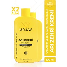 Uraw Arı Zehri Krem Seti | Kırışıklık ve Akne Karşıtı Yoğun Bakım 2’li Set