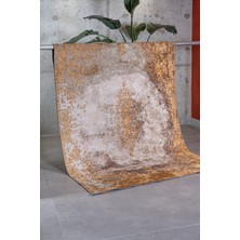 Apex Halı Paspartu 1922 Altın Yumuşak Dokulu Renkli Özel Tezgah Halısı Yeni Ürün