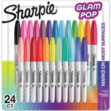 Sharpie Permanent Markör Kalem Fine Glam Pop 24 Renk 2198779
