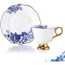 MİEN Mien Sena 6’lı 90 ml Porselen Kahve Fincan Takımı – Şık ve Zarif Türk Kahvesi Seti