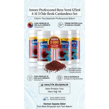 Amore Profesyonel Beta Yemi 125ML 4 Al 3 Öde Renk Canlandırıcı Set