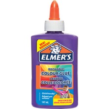 Elmer S Mat Renkli Sıvı Yapıştırıcı Mor 147 Ml (Slime Yapıştırıcı) 2109502