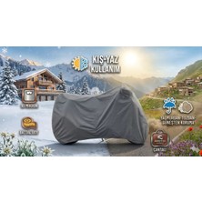 Mlh Store Honda Silverwing Ile Uyumlu Dört Mevsim Tam Koruma Premium Motosiklet Brandası