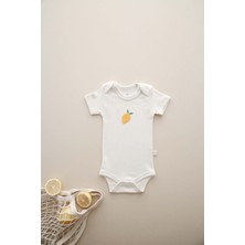 Ohlala Koala Limon Nakışlı Çıt Çıtlı Body-Zıbın