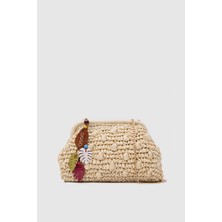 Oggo Hasır Small Clutch & Çapraz Çanta