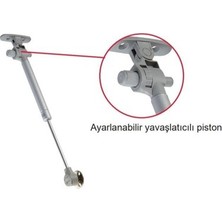 Bijutek Std Frenli Yavaş Kapanan Gazlı Amortisör Piston 2 Adet