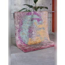 Apex Halı Paspartu 1921 Multi Yumuşak Dokulu Renkli Özel Tezgah Halısı Yeni Ürün