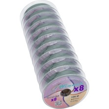 Barracuda Winner 8x Ip Misina 100MT (Haki Renk) 0,10 mm