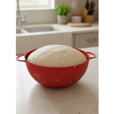 Saban Kırmızı, Hamur Mayalama ve Yoğurt Saklama Kabı 8,5 Litre