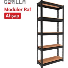 Gorilla Modüler Raf / Ahşap / Antrasit