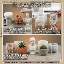 ROYSIL® MS 100 RTV-2 Kalıp Silikonu 10 Shore – Yarı Şeffaf %2 Katalizörlü 25 KG